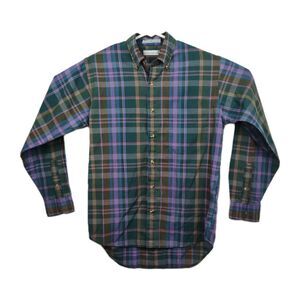 Levi's Colorgraphs men's button-up shirt, Small, long sleeves, plaid VGC